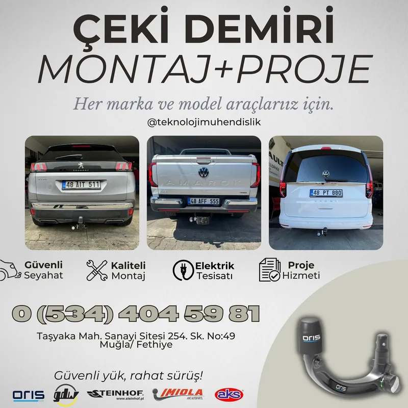 Çeki Demiri Montajı ve Projelendirme