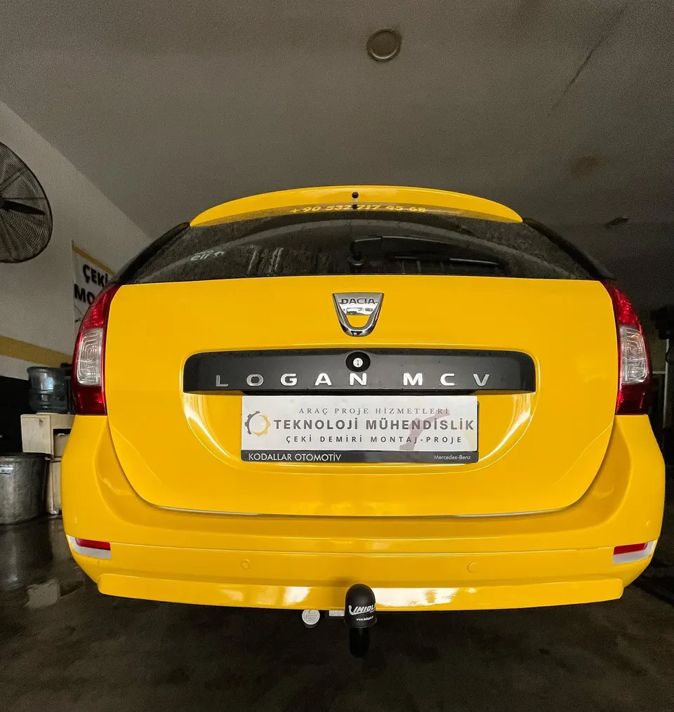 Dacia Logan çeki demiri montajı 3
