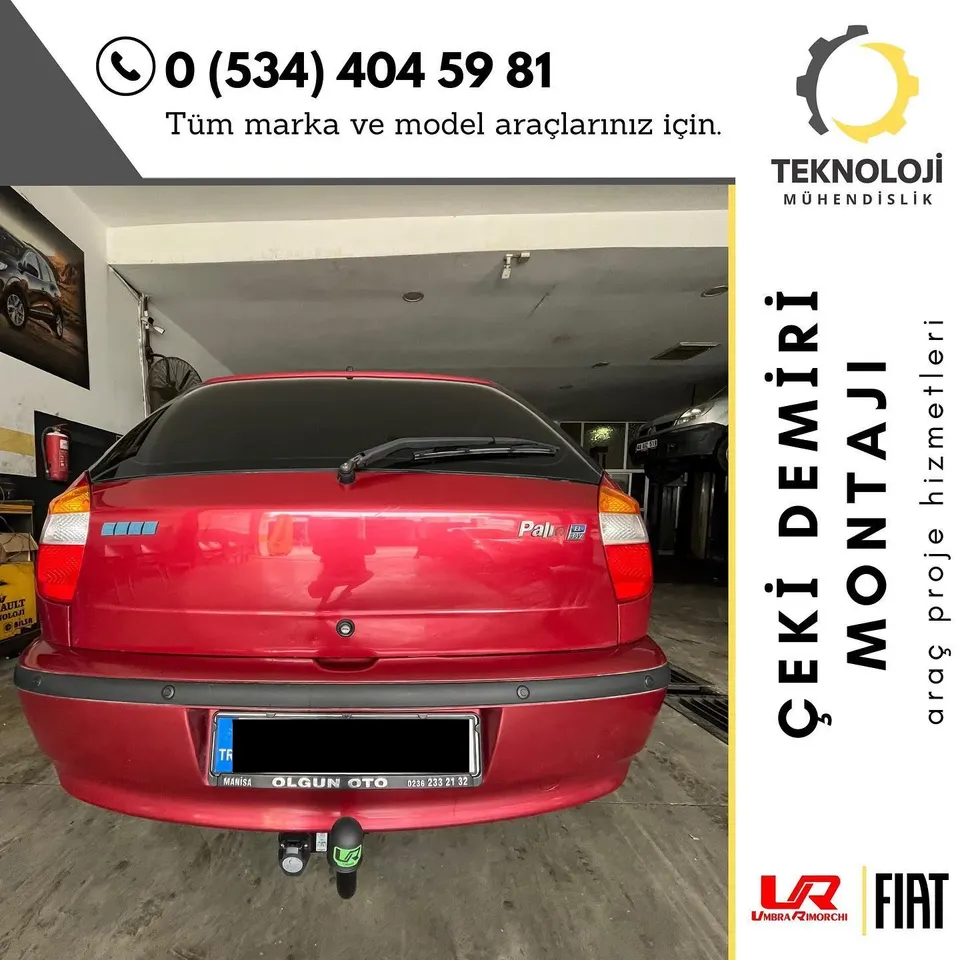 Fiat Palio çeki demiri montajı 1