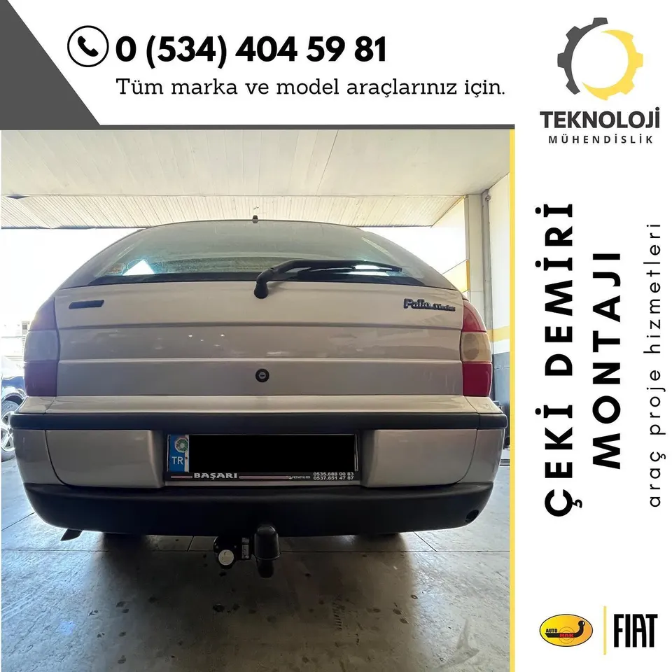 Fiat Palio çeki demiri montajı 2