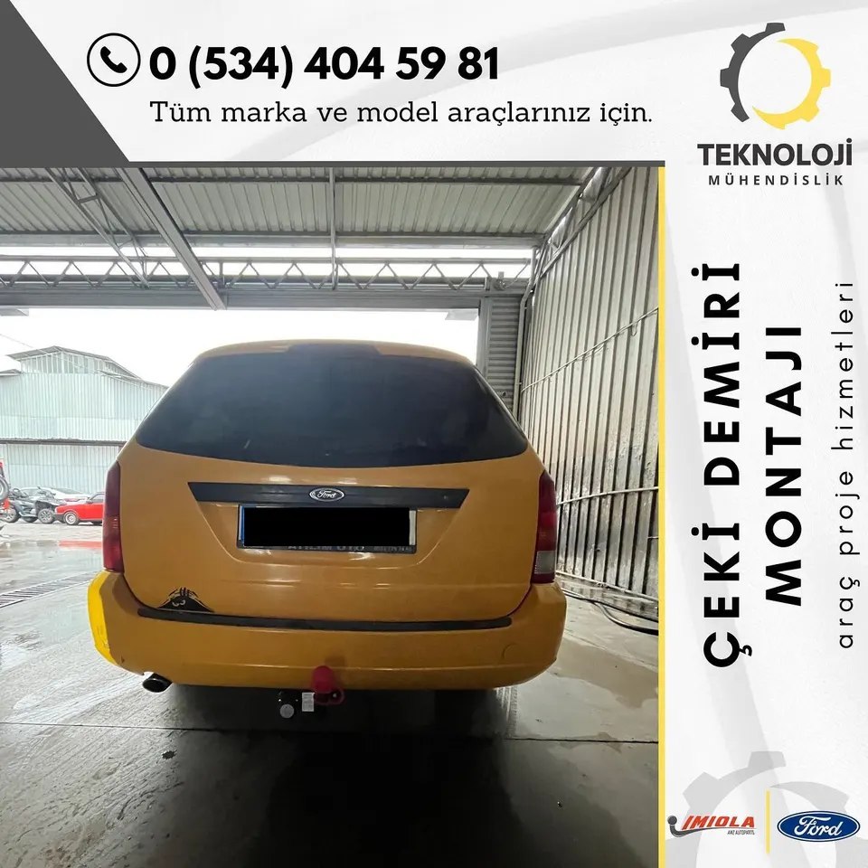 Ford Focus çeki demiri montajı 2