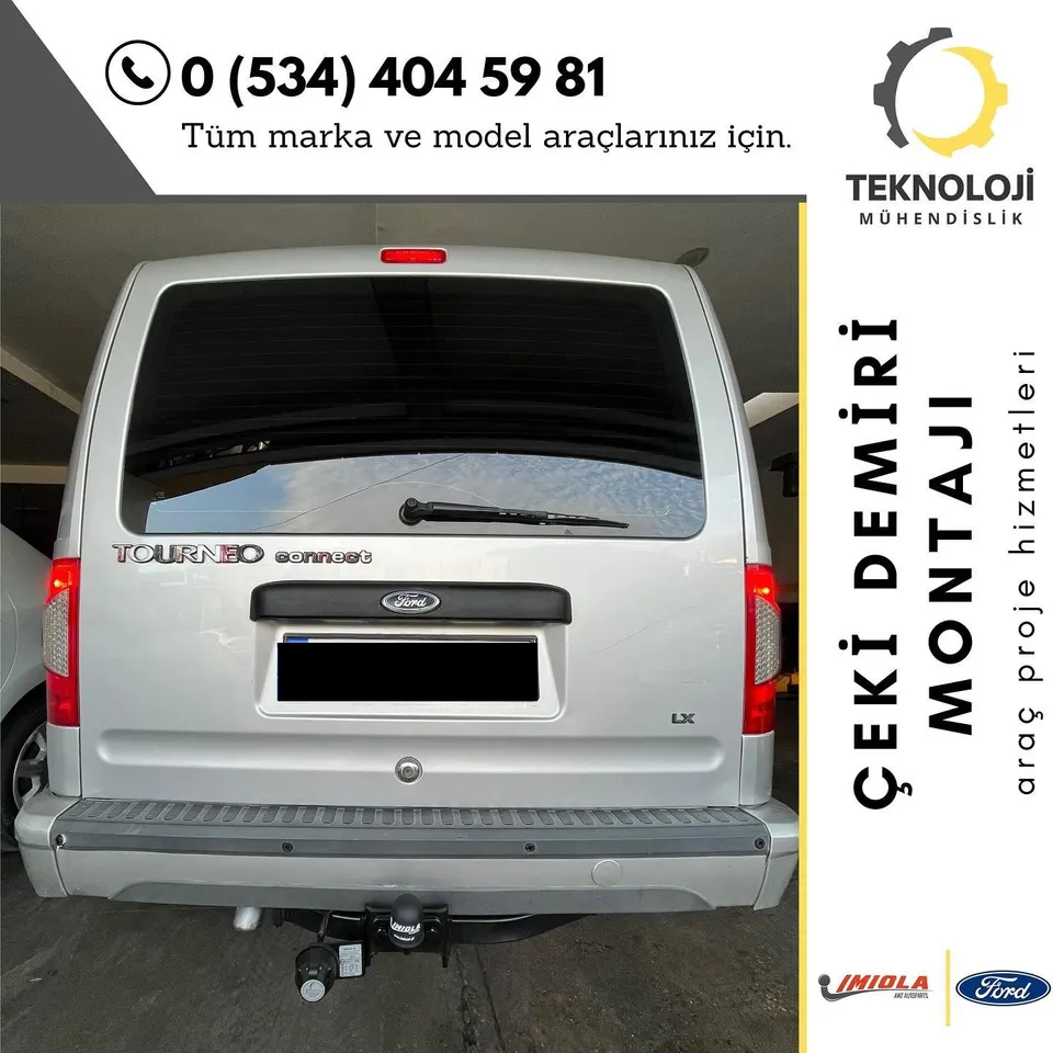 Ford Tourneo çeki demiri montajı 1
