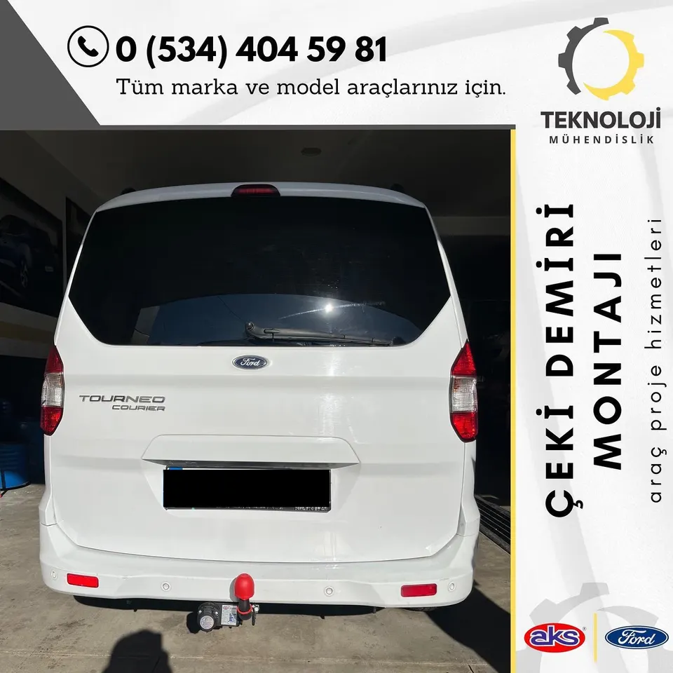 Ford Tourneo çeki demiri montajı 4