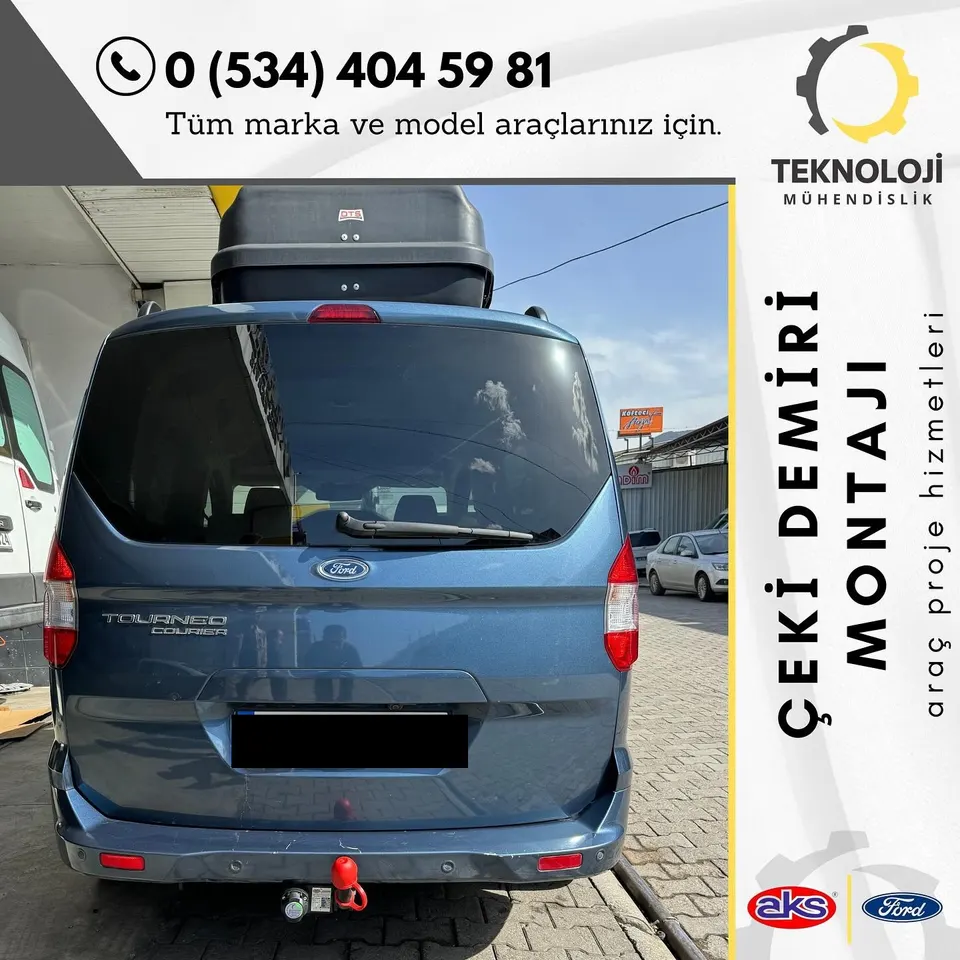Ford Tourneo çeki demiri montajı 5