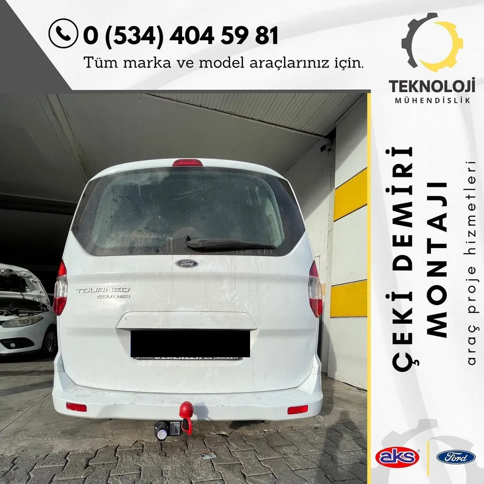 Ford Tourneo çeki demiri montajı 6