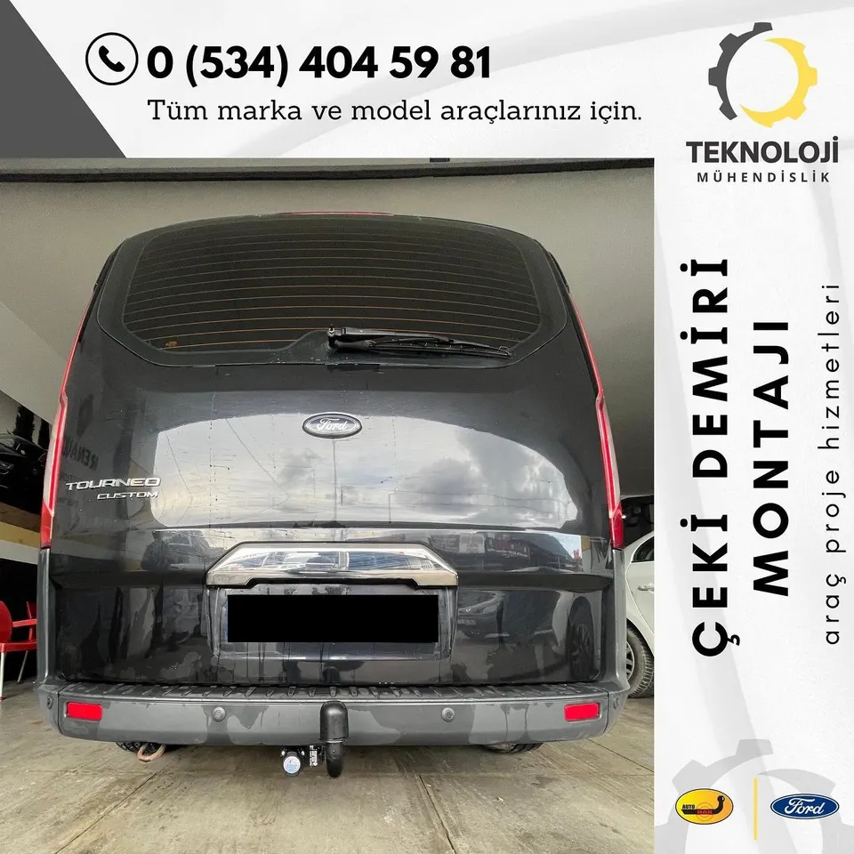 Ford Tourneo çeki demiri montajı 7