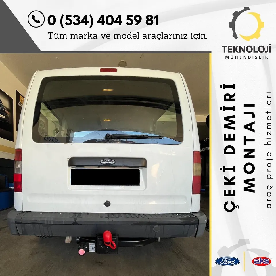 Ford Tourneo çeki demiri montajı 8