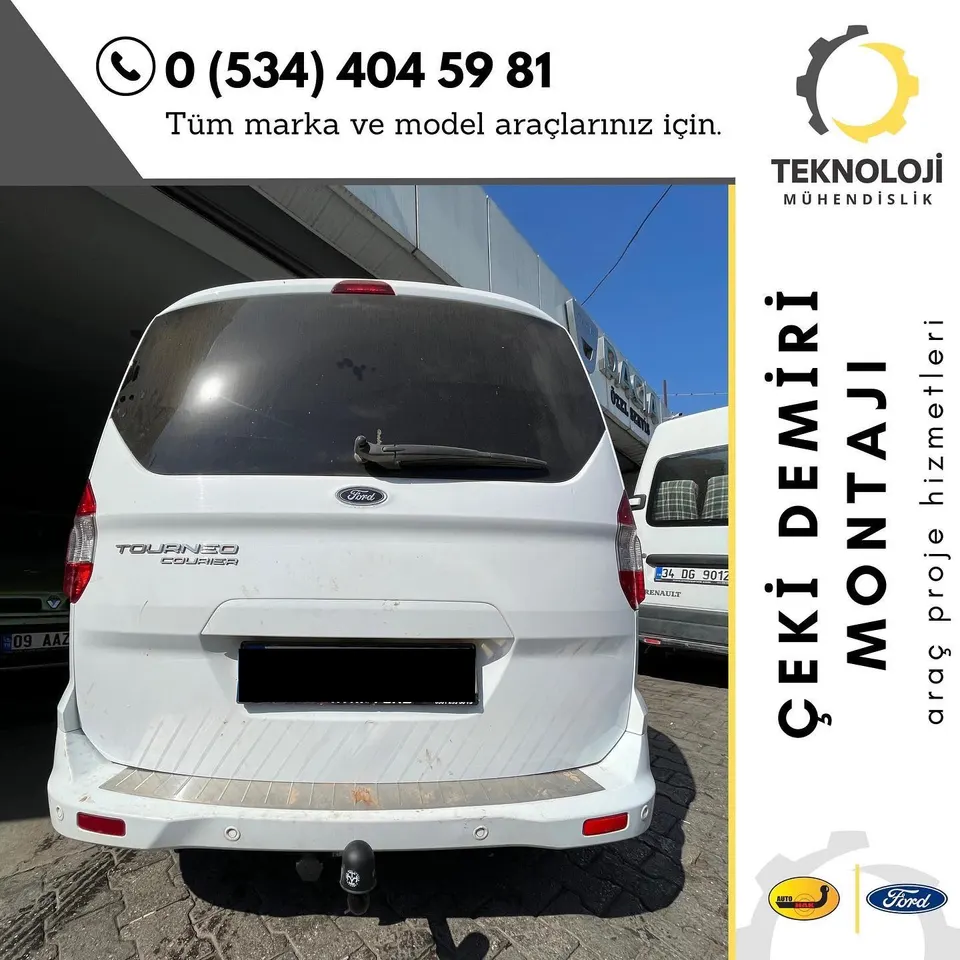 Ford Tourneo çeki demiri montajı 9