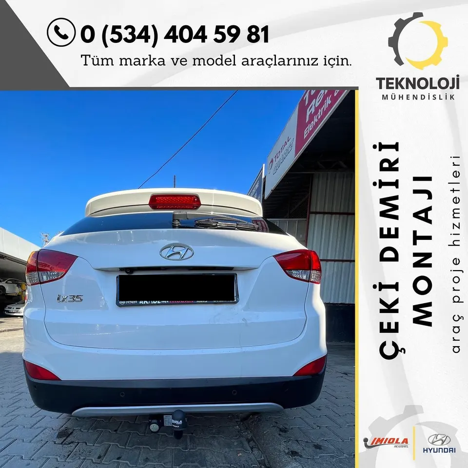 Hyundai Ix35 çeki demiri montajı 1