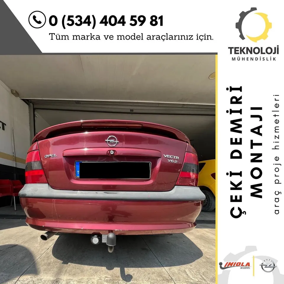 Opel Vectra çeki demiri montajı 1