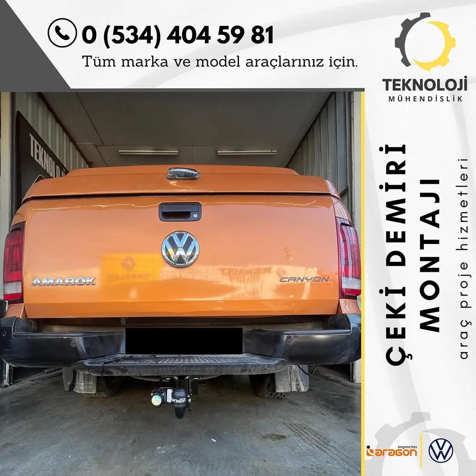 Volkswagen Amarok çeki demiri montajı 3