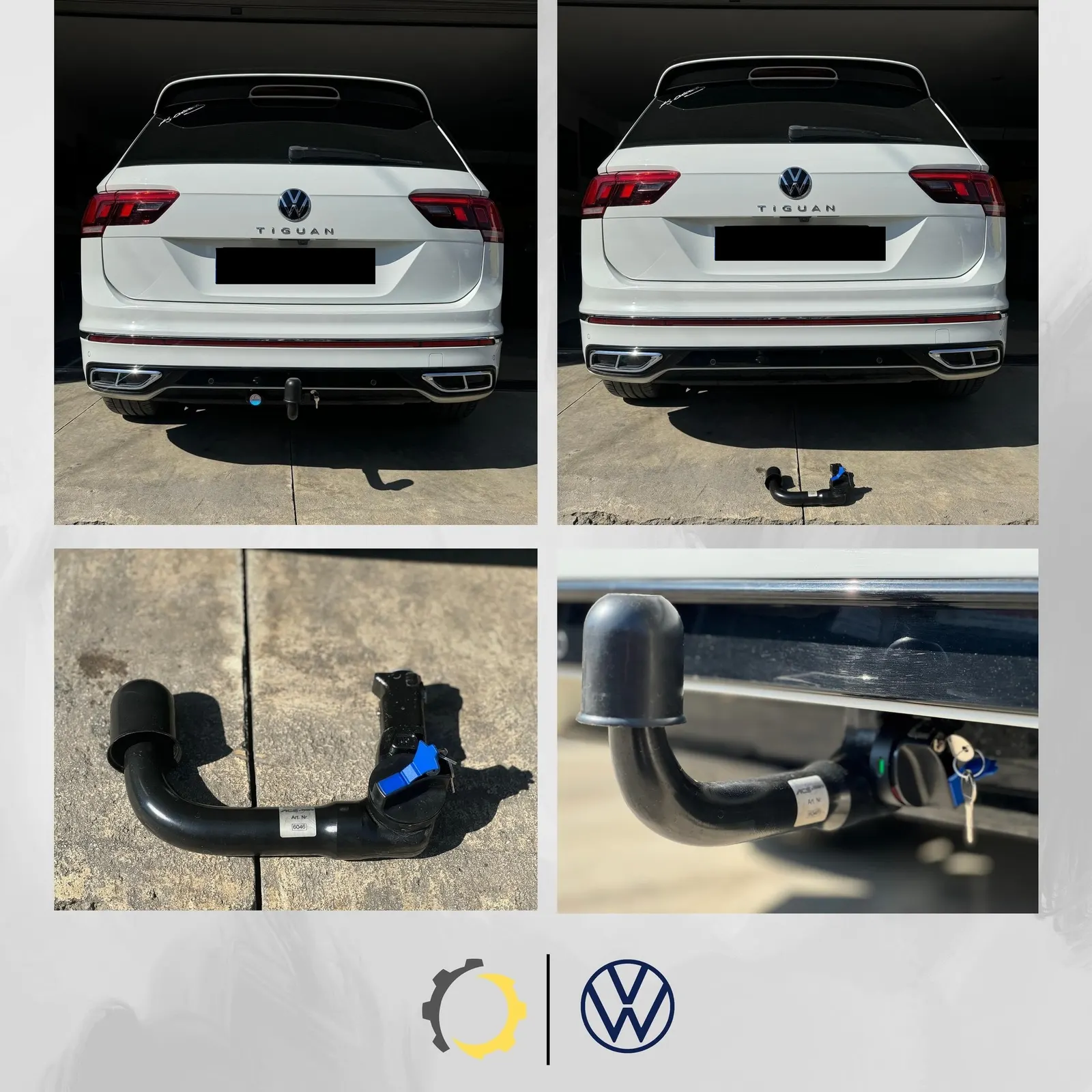 Volkswagen Tiguan çeki demiri montajı 2