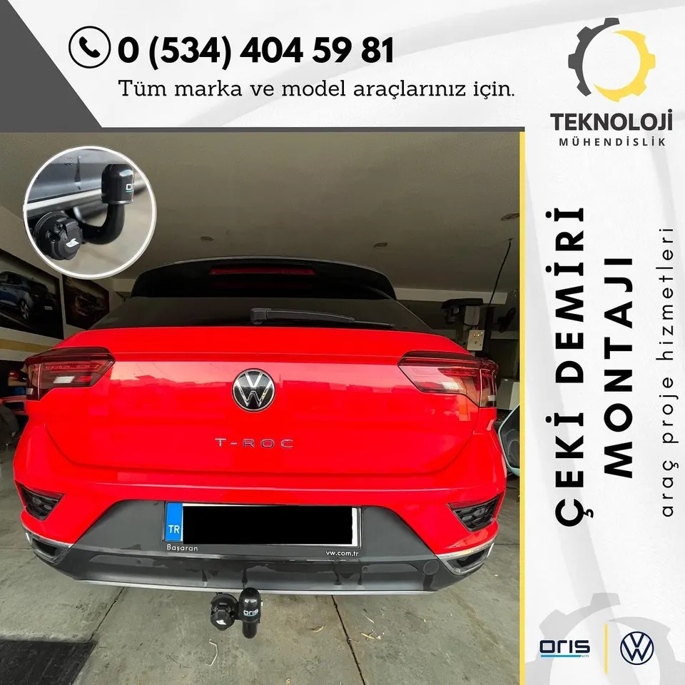 Volkswagen Troc çeki demiri montajı 1